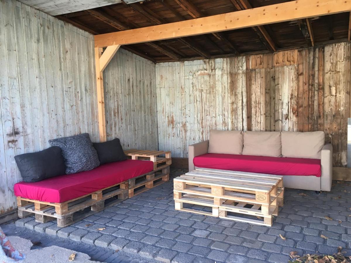 Die Senfbude - Klein Aber Fein - Wunderschoenes Studio-Apartment Mit Terrasse Und Stellplatz Leipzig Exteriör bild