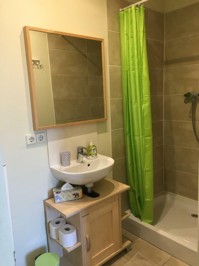 Die Senfbude - Klein Aber Fein - Wunderschoenes Studio-Apartment Mit Terrasse Und Stellplatz Leipzig Exteriör bild
